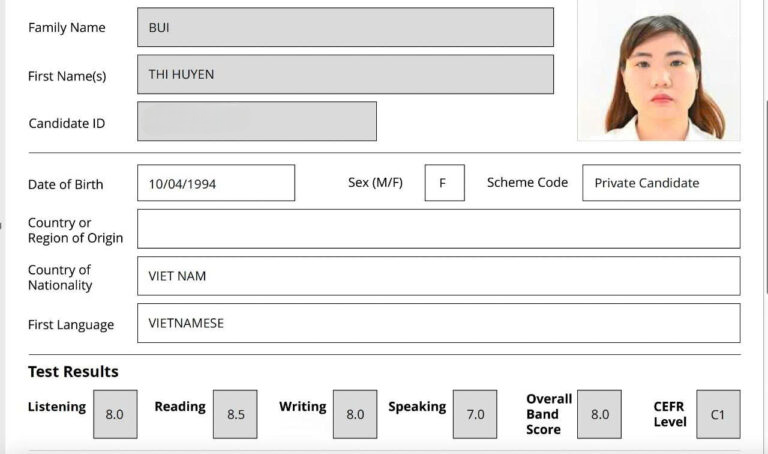 Chứng chỉ ielts